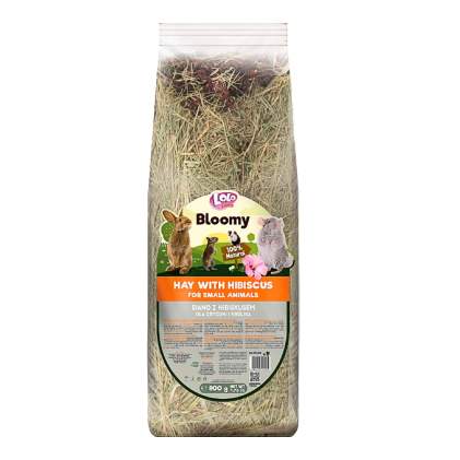 LoLo Pets Bloomy Hay With Hibiscus  For Small Animals Сіно для гризунів з квітами Гібіскуса