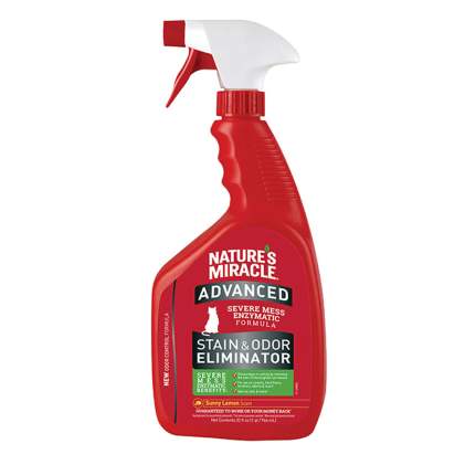Natures Miracle Advanced Stain & Odor Eliminator Знищувач плям і запахів кішок з ароматом лимона
