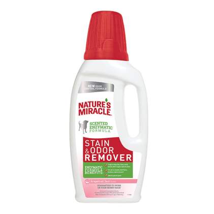 Natures Miracle Stain and Odor Remover Знищувач плям і запаху собак з ароматом грейпфрута