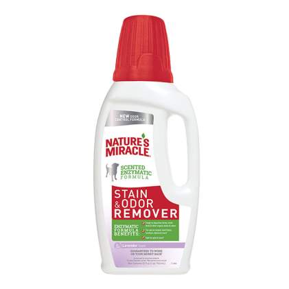 Natures Miracle Stain and Odor Remover Знищувач плям і запаху собак з ароматом лаванди