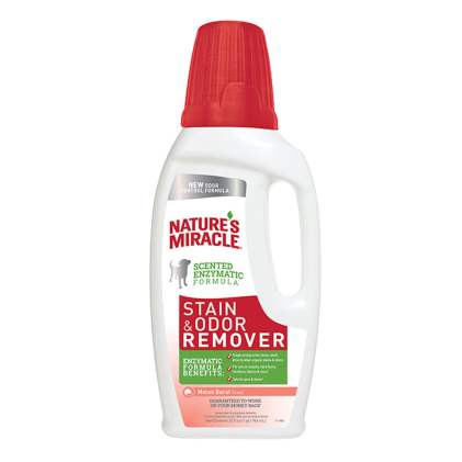 Natures Miracle Stain and Odor Remover Уничтожитель пятен и запаха собак с ароматом дыни
