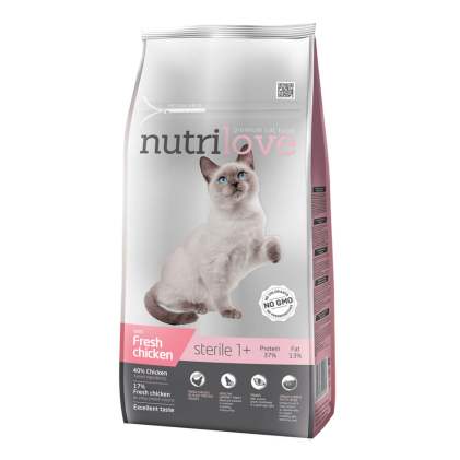 Nutrilove Sterile Сухий корм для стерилізованих кішок з куркою