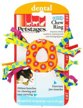 Petstages Catnip Chew Ring жевательное кольцо с кошачьей мятой