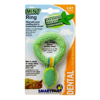 Petstages Freshens Breath Mint Ring Мятное кольцо Свежее дыхание игрушка для кошек