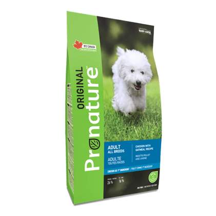 ProNature Original Adult All Breeds Chicken Oatmeal Сухий корм для дорослих собак всіх порід з куркою і вівсом