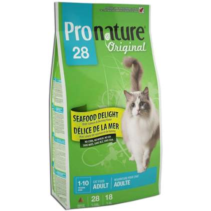 ProNature Original (Пронатюр) Seafood Delinght 28 корм для дорослих кішок з морепродуктами