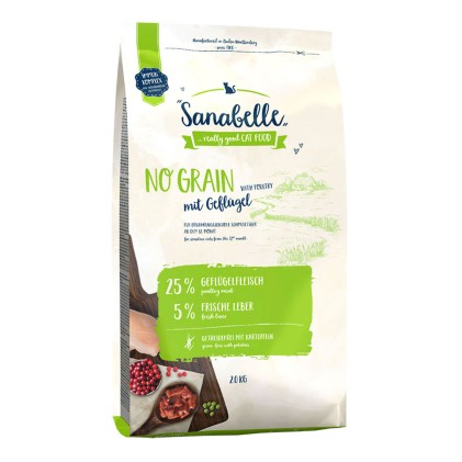 Sanabelle No Grain Беззерновой сухий корм для кішок