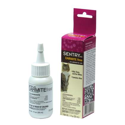 Sentry Ear Mite free for Cat Краплі від вушного кліща для кішок