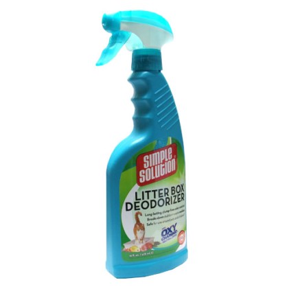 Simple Solution CAT LITTER BOX DEODORIZER дезодорант для котячого туалету