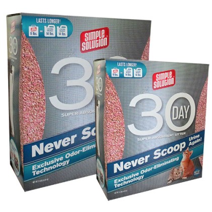Simple Solution 30-DAY Super absorbent litter Вбирається бентонітовий наповнювач