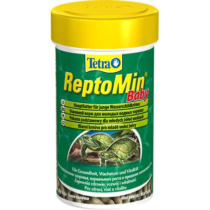 Tetra ReptoMin Baby (Тетра) корм в виде гранул для молодых водных черепах