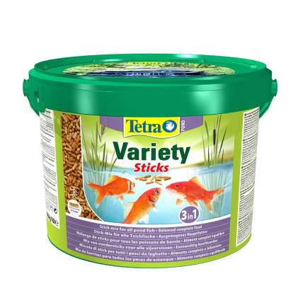 Tetra Pond Variety Sticks cмесь из трех различных видов палочек
