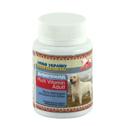 Дивопрайд Adult Multi Vitamin Мультивитаминная добавка для взрослых собак