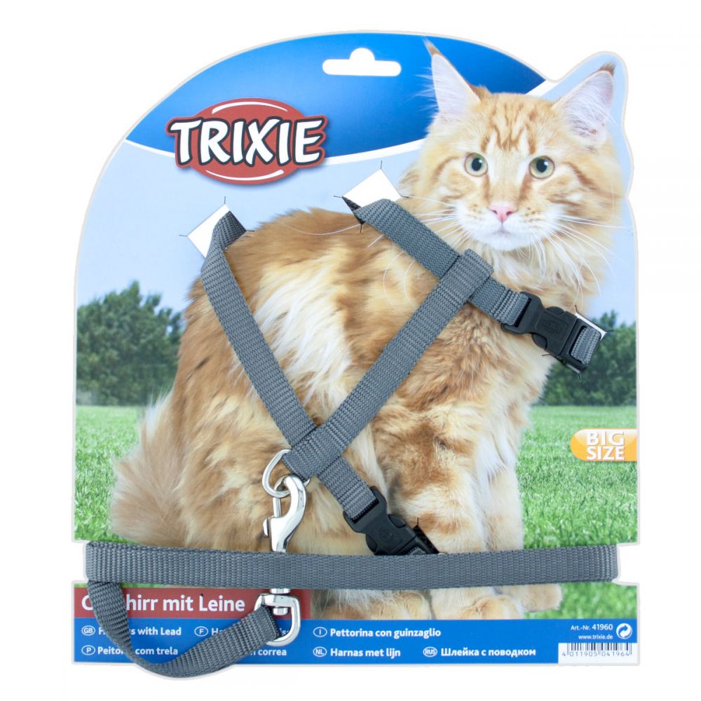 Trixie 41960 Шлея с поводком для кошек купить в Киеве по цене 316