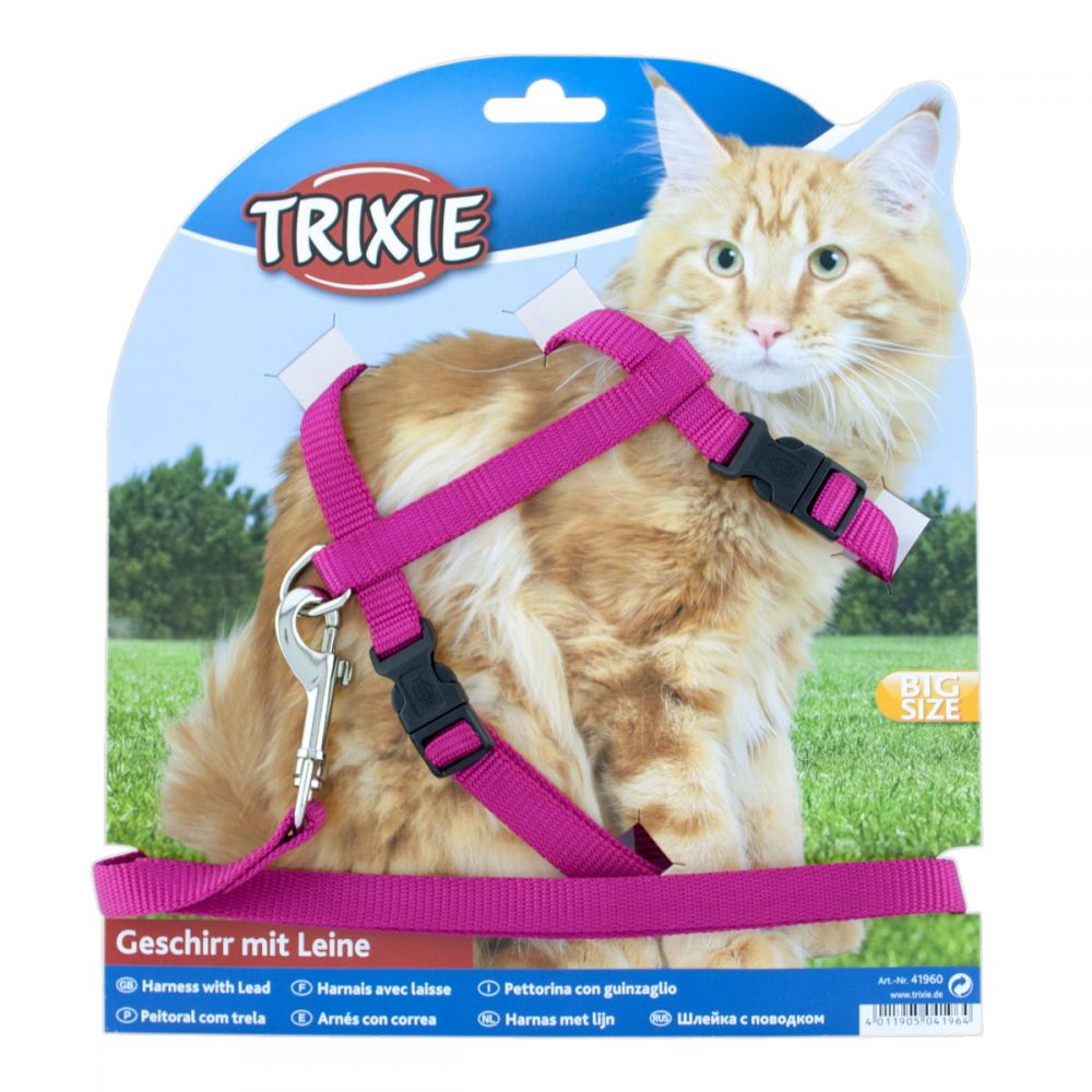 Trixie 41960 Шлея с поводком для кошек купить в Киеве по цене 316