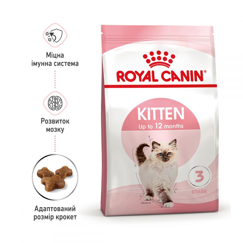 Royal Canin Kitten для кошенят до 12 місяців купити в Києві за