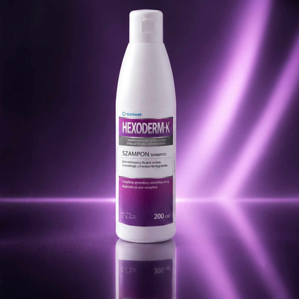 Eurowet Hexoderm-К Дерматологічний шампунь з хлоргексидином та
